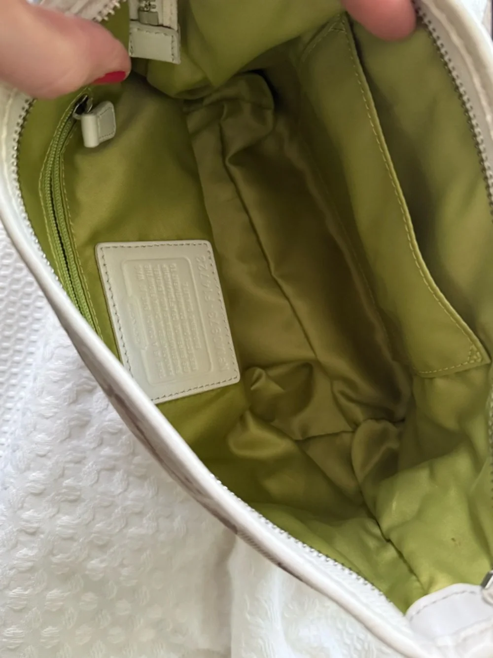 Vintage Y2K Coach Daisy/Bleecker signature hobo - Picture 5 of 7